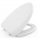 Toilet Seat with Cover Soft Close Quick Release for Easy Cleaning Fits All Manufacturers’ Toilets (Elongated) - B071RDPMLZ